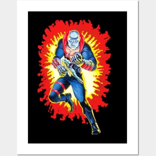 Destro GI Joe toy art card Posters and Art